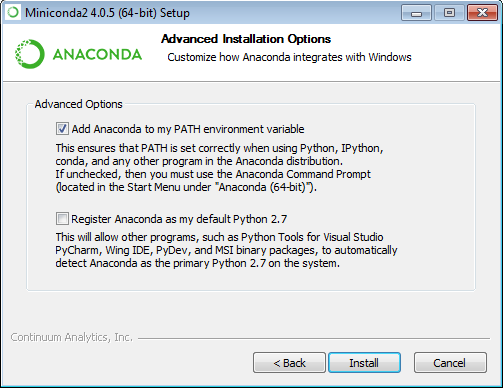 Image: Miniconda Install 3